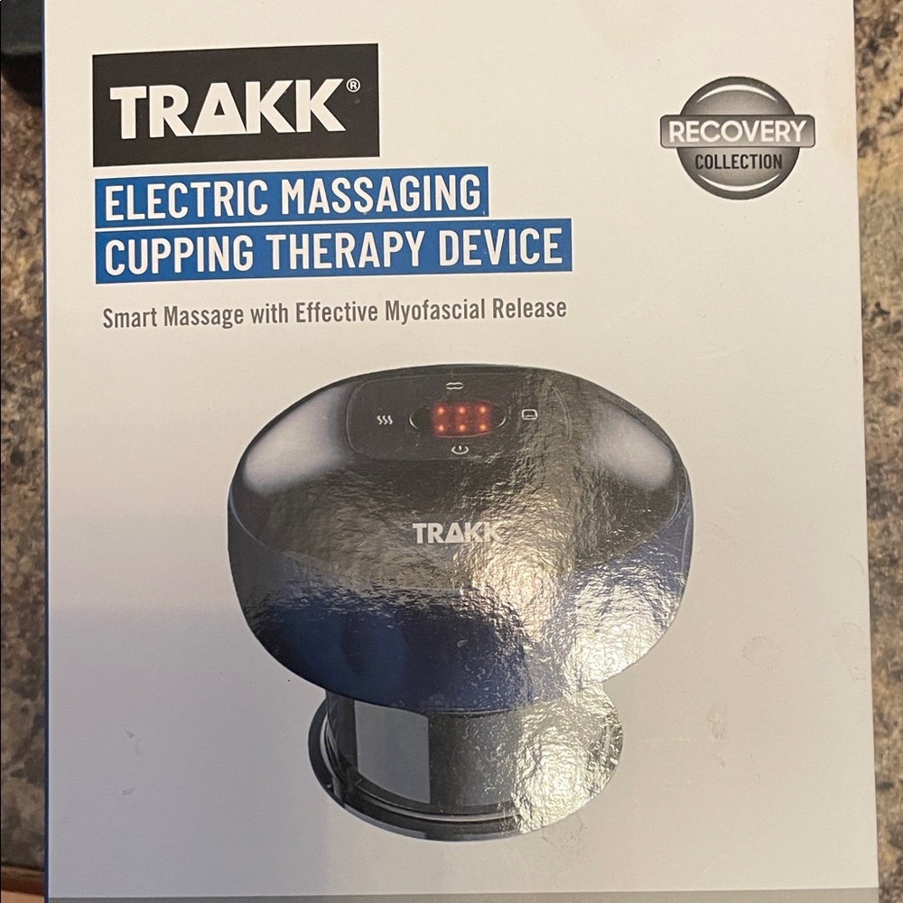 Electric Massaging Cupping Therapy Device - Black